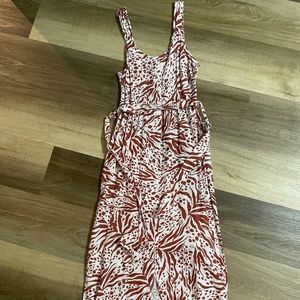 Animal Print Summer Long Dress